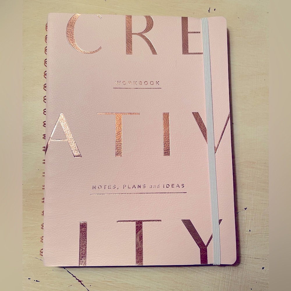Anthropologie Creativity Workbook for Notes, Plans and Ideas
